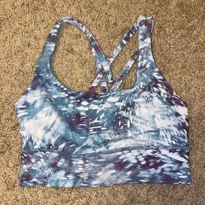 Lululemon Energy Longline Bra **cups removed**